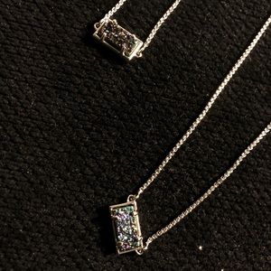 Kendra Scott Drusy Necklace and Bracelet Set